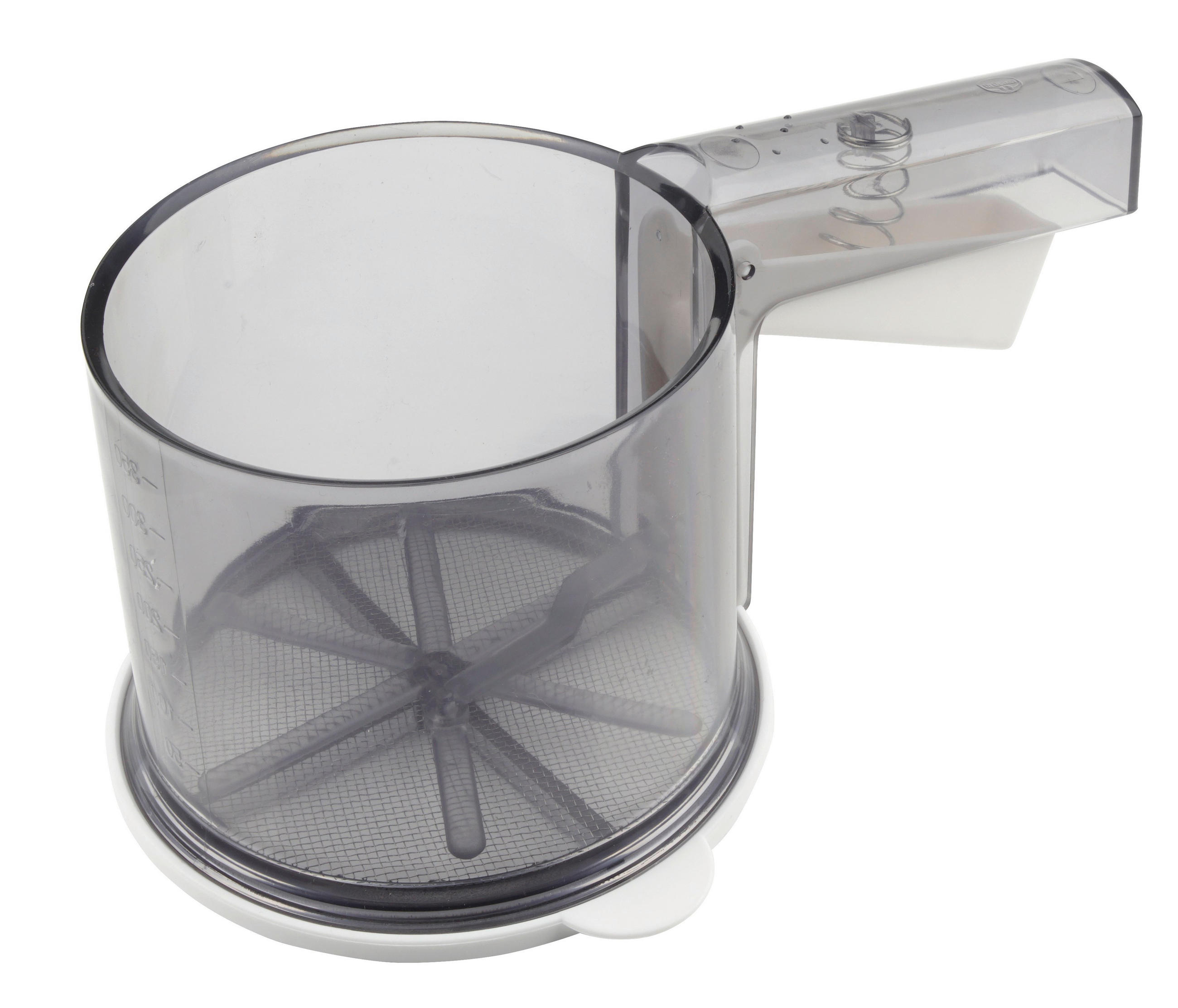MEHLSIEB  - Weiß/Grau, Basics, Kunststoff (0,350kg) - Dr.Oetker