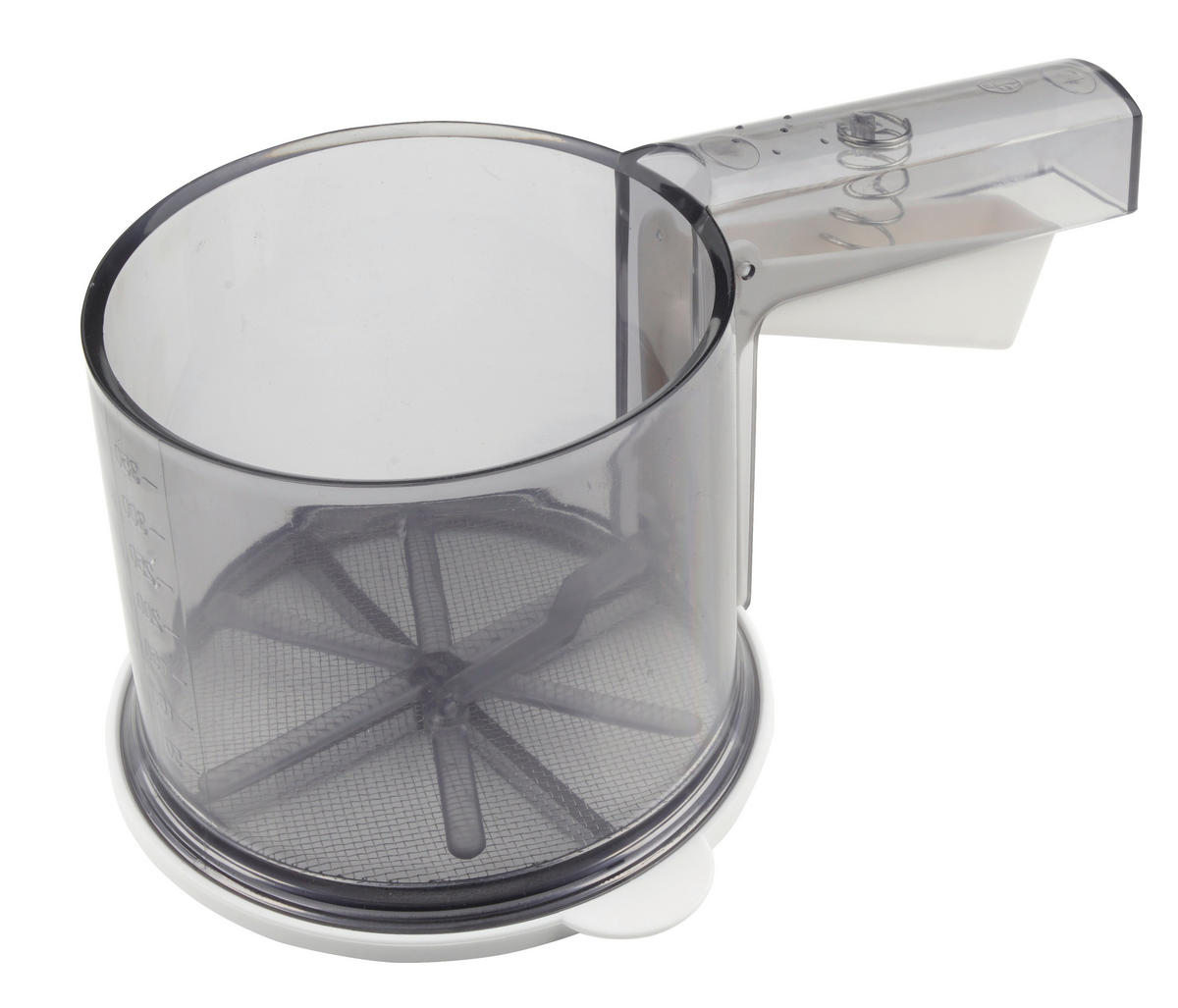 MEHLSIEB  - Weiß/Grau, Basics, Kunststoff (0,350kg) - Dr.Oetker