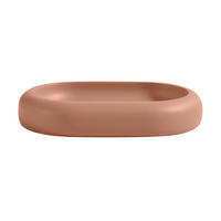 SEIFENSCHALE Kunststoff  - Terracotta, Basics, Kunststoff (8.3/2.2/12,7cm) - Spirella
