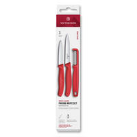 GEMÜSEMESSER  - Hellrot, Basics, Kunststoff (25,4/5,0/2,0cm) - Victorinox