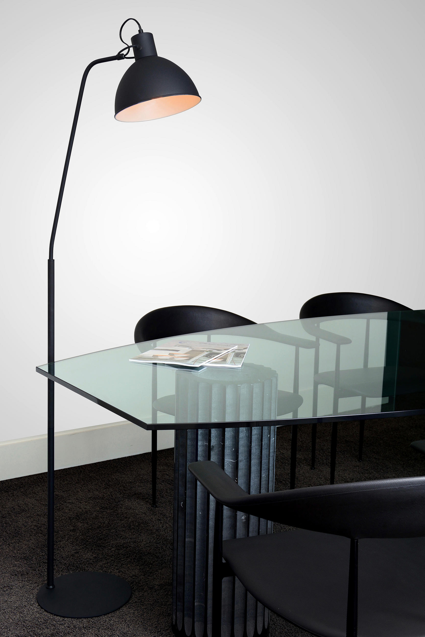 STEHLEUCHTE 28/45/160 cm    - KONVENTIONELL, Metall (28/45/160cm) - Lucide