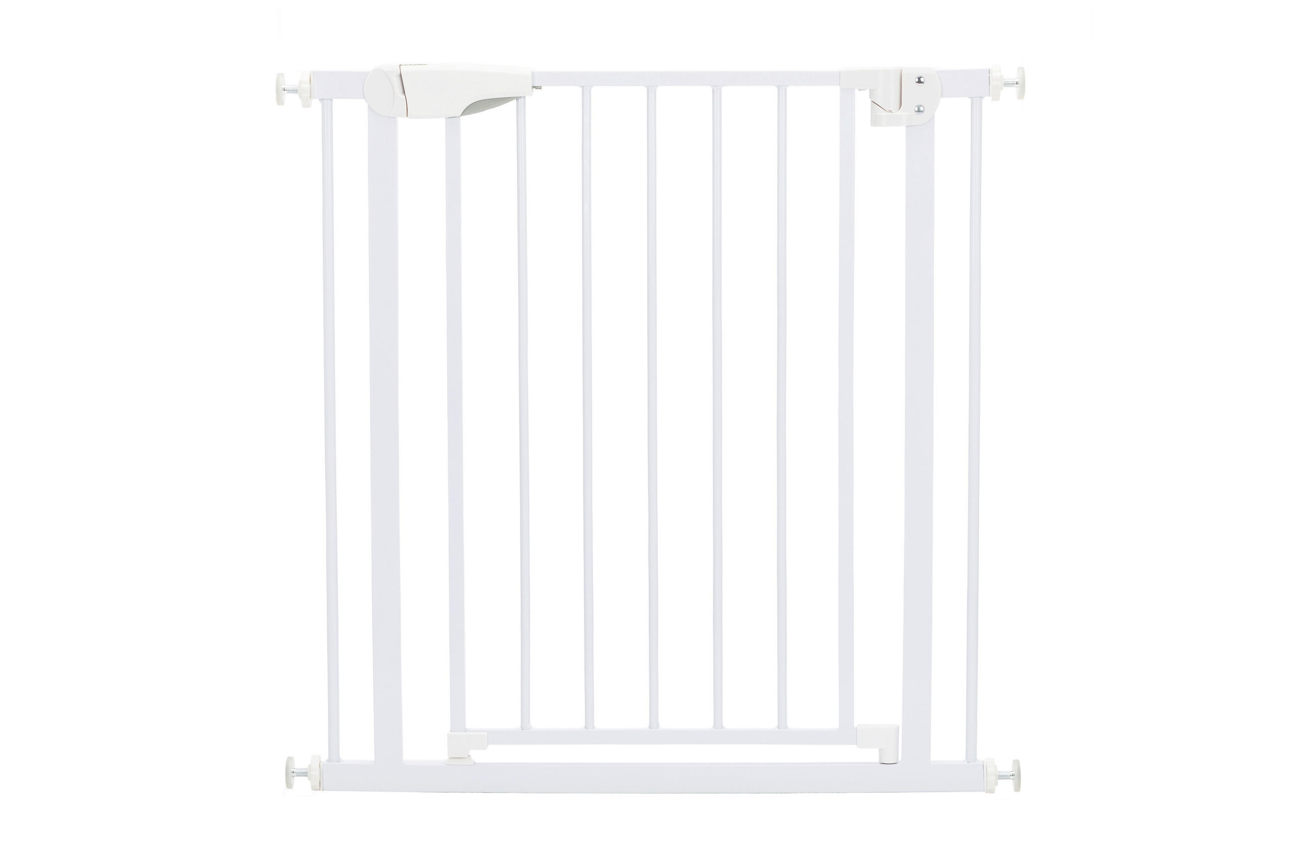 TÜRSCHUTZGITTER zum Klemmen 75-89/76 cm  - Weiß, Trend, Kunststoff/Metall (75-89/76cm) - My Baby Lou