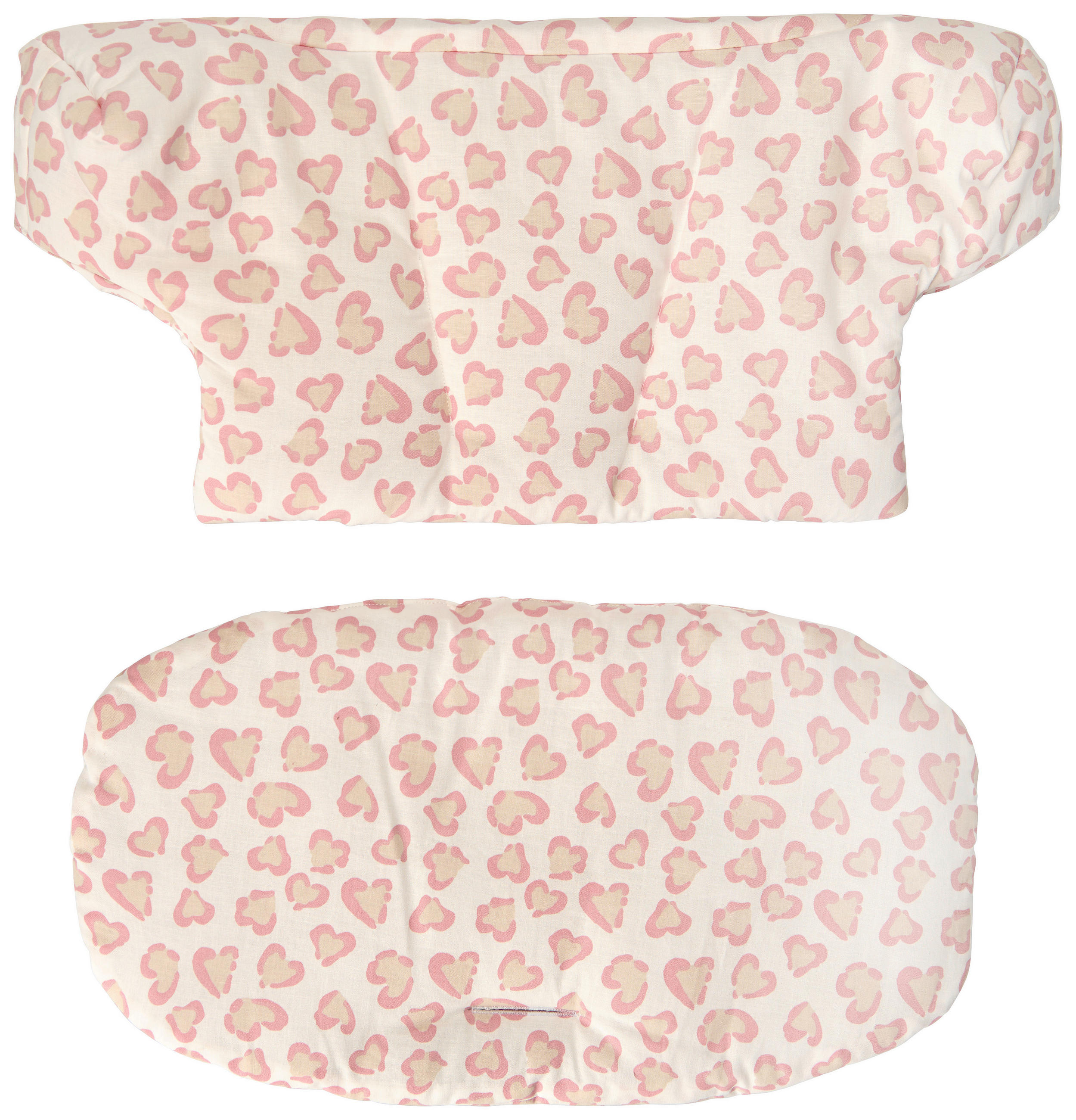 HOCHSTUHLEINLAGE LUNCH  - Pink, Trend, Textil (25/50cm) - My Baby Lou