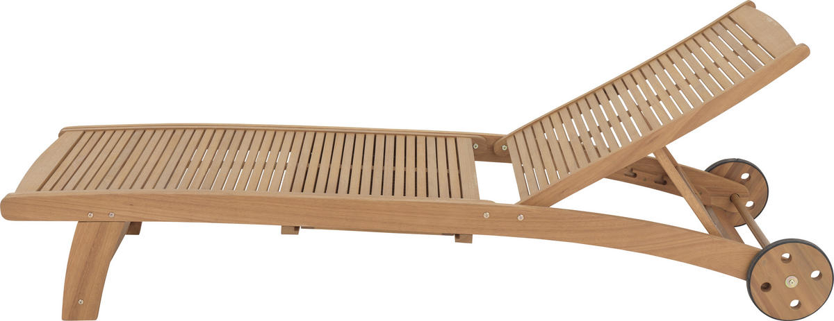 LEŽALJKA VRTNA  prirodne boje  drvo      - prirodne boje, Romantično / ladanjski, drvo (70/32/84/195cm) - Ambia Garden
