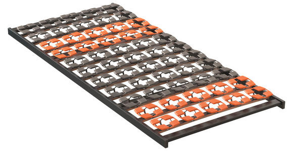 TELLERLATTENROST 140/200 cm  - Anthrazit, Basics, Holz (140/200cm) - Dieter Knoll