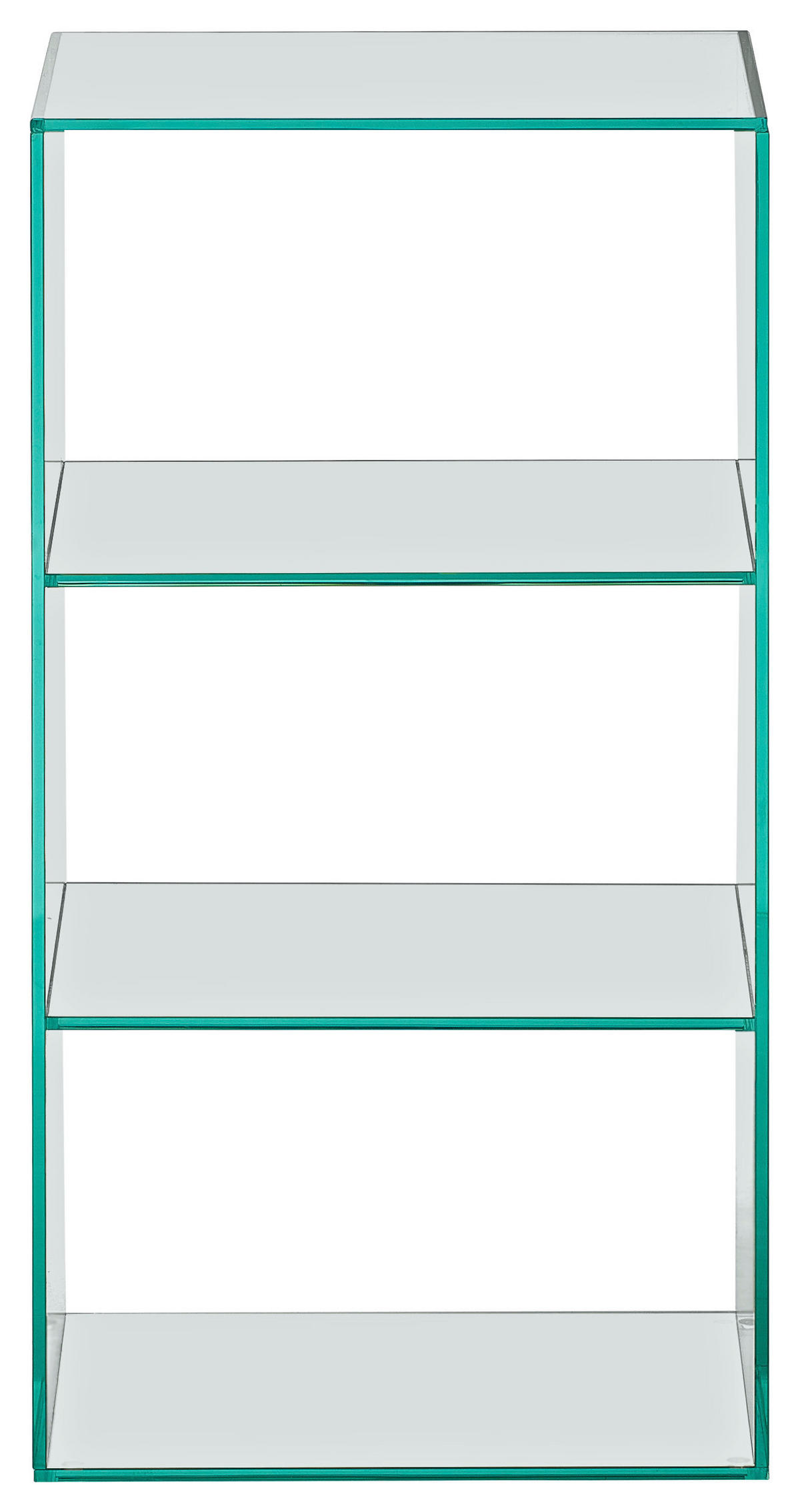 HYLLA i 40/75/30 cm transparent  - transparent, Design, glas (40/75/30cm) - Xora