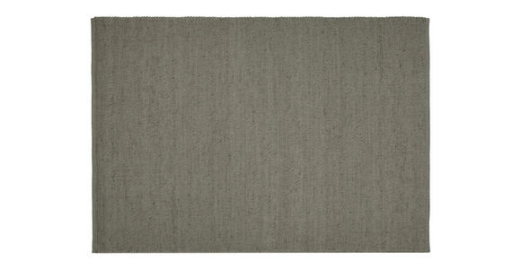HANDWEBTEPPICH 200/300 cm Havre Grau, Grün, Dunkelgrün  - Dunkelgrün/Grau, Basics, Textil (200/300cm) - Linea Natura