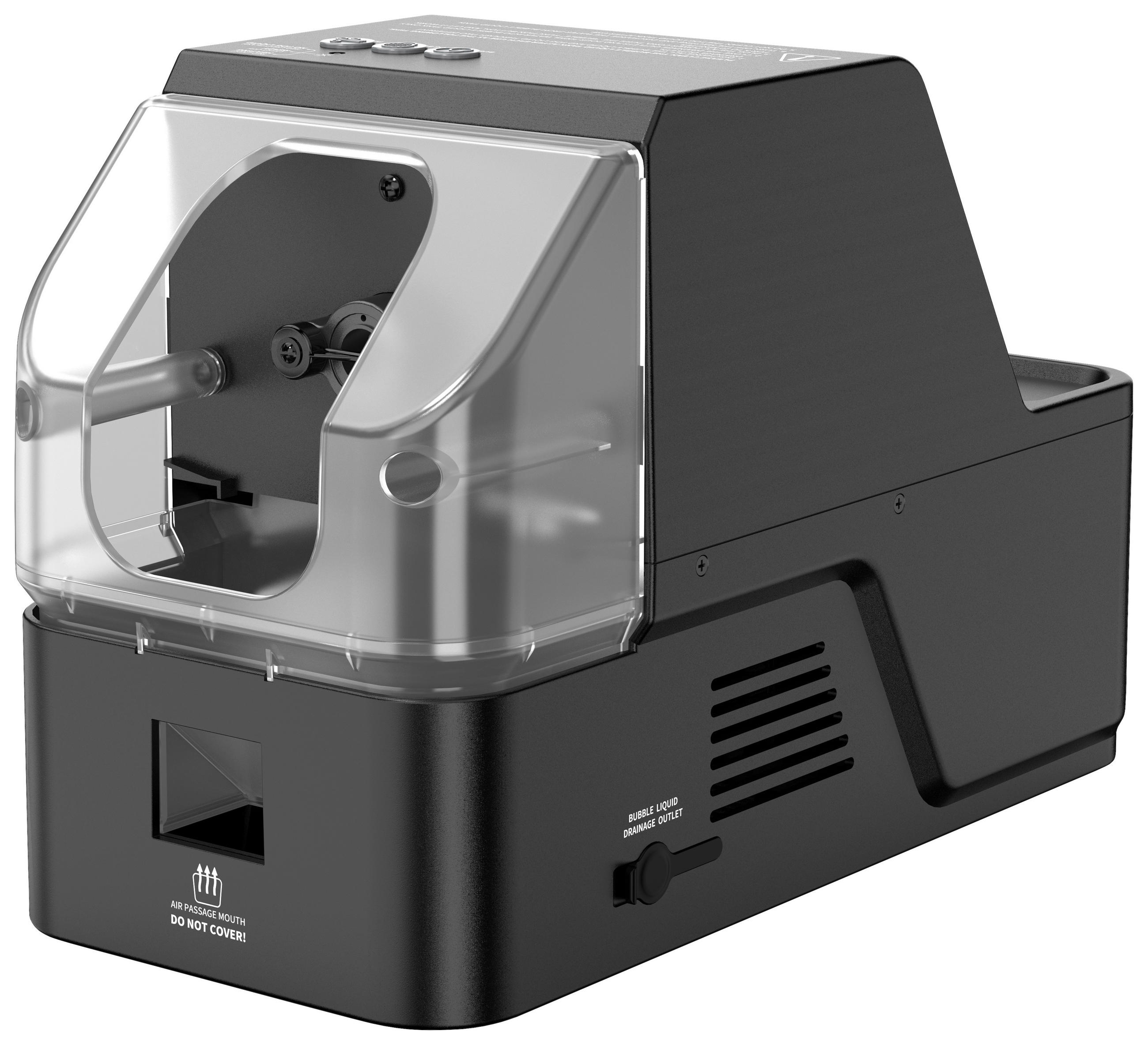 SEIFENBLASENMASCHINE  - Schwarz, Trend, Kunststoff (32,6/16,6/23cm) - Atrigo
