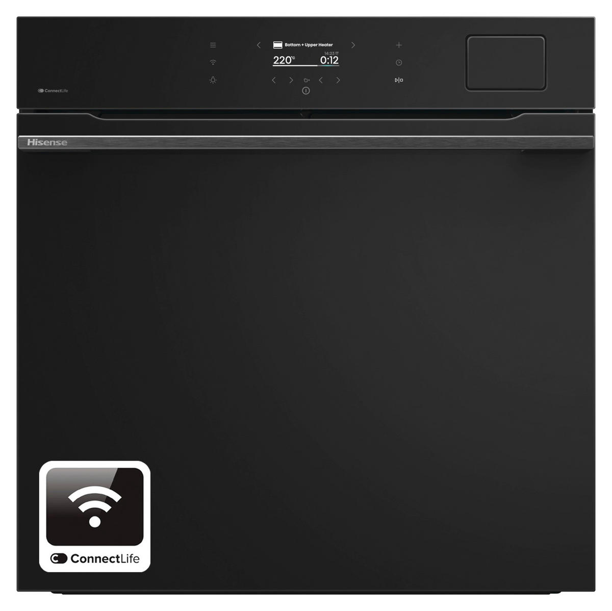DAMPFBACKOFEN BAS614P8B  - Schwarz, Basics, Metall (59,5/59,5/56,4cm) - Hisense