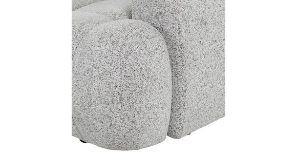 ECKSOFA Greige Flachgewebe - Greige/Schwarz, KONVENTIONELL, Kunststoff/Textil (175/276cm) - Carryhome