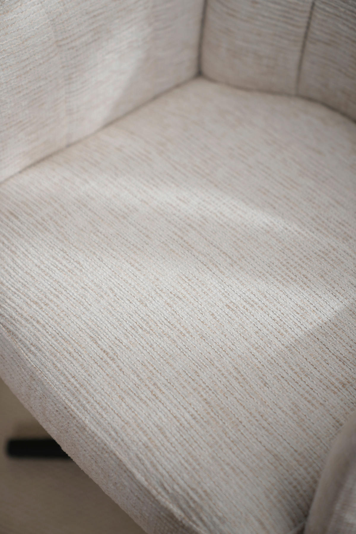 NASLANJAČ, les, kovina, tekstil bež  - črna/bež, Trendi, kovina/tekstil (58/86/64cm) - Livetastic