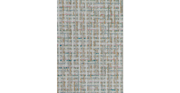 ARMLEHNSTUHL  in Eisen Chenille  - Beige/Schwarz, MODERN, Textil/Metall (59,5/87,5/62,5cm) - Novel