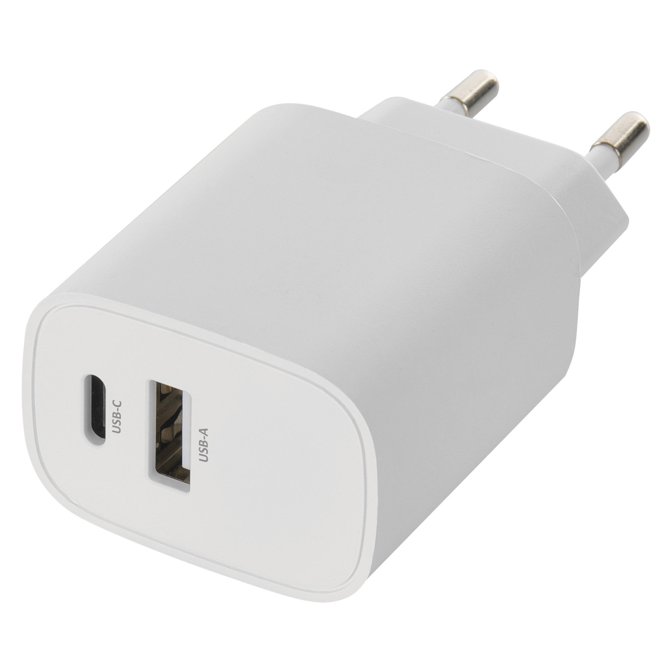 ADAPTÉR DO ZÁSUVKY - bílá, Basics, plast (8/4/2.9cm)