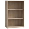 REGAL  54/85,5/34,8 cm Sonoma Eiche  - Alufarben/Sonoma Eiche, Design, Holzwerkstoff/Kunststoff (54/85,5/34,8cm)