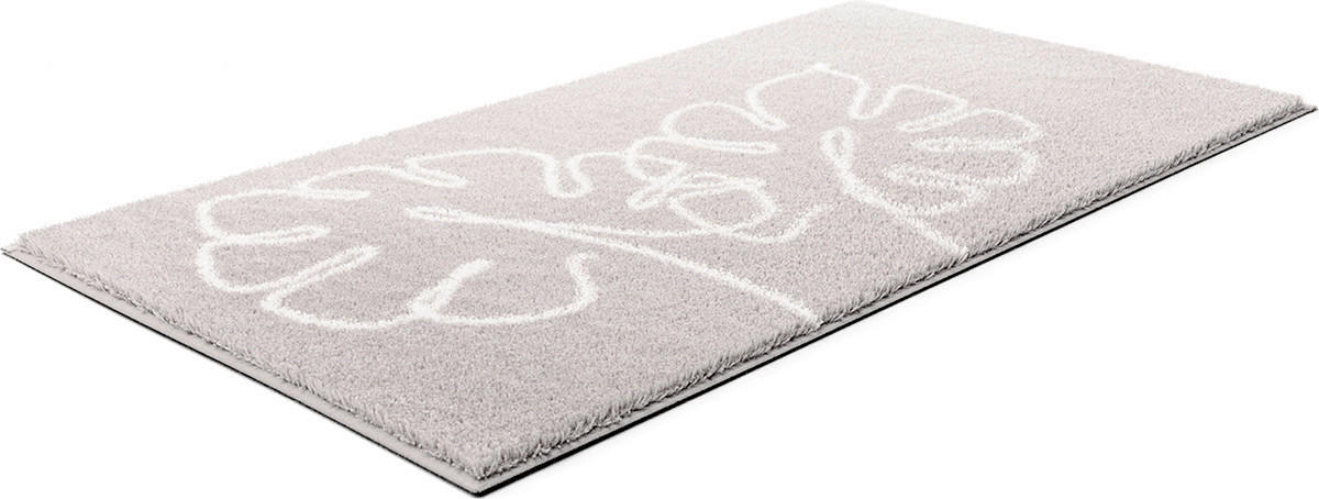 BADEMATTE Beige 70/120 cm  - Beige, Design, Kunststoff/Textil (70/120cm) - Grund