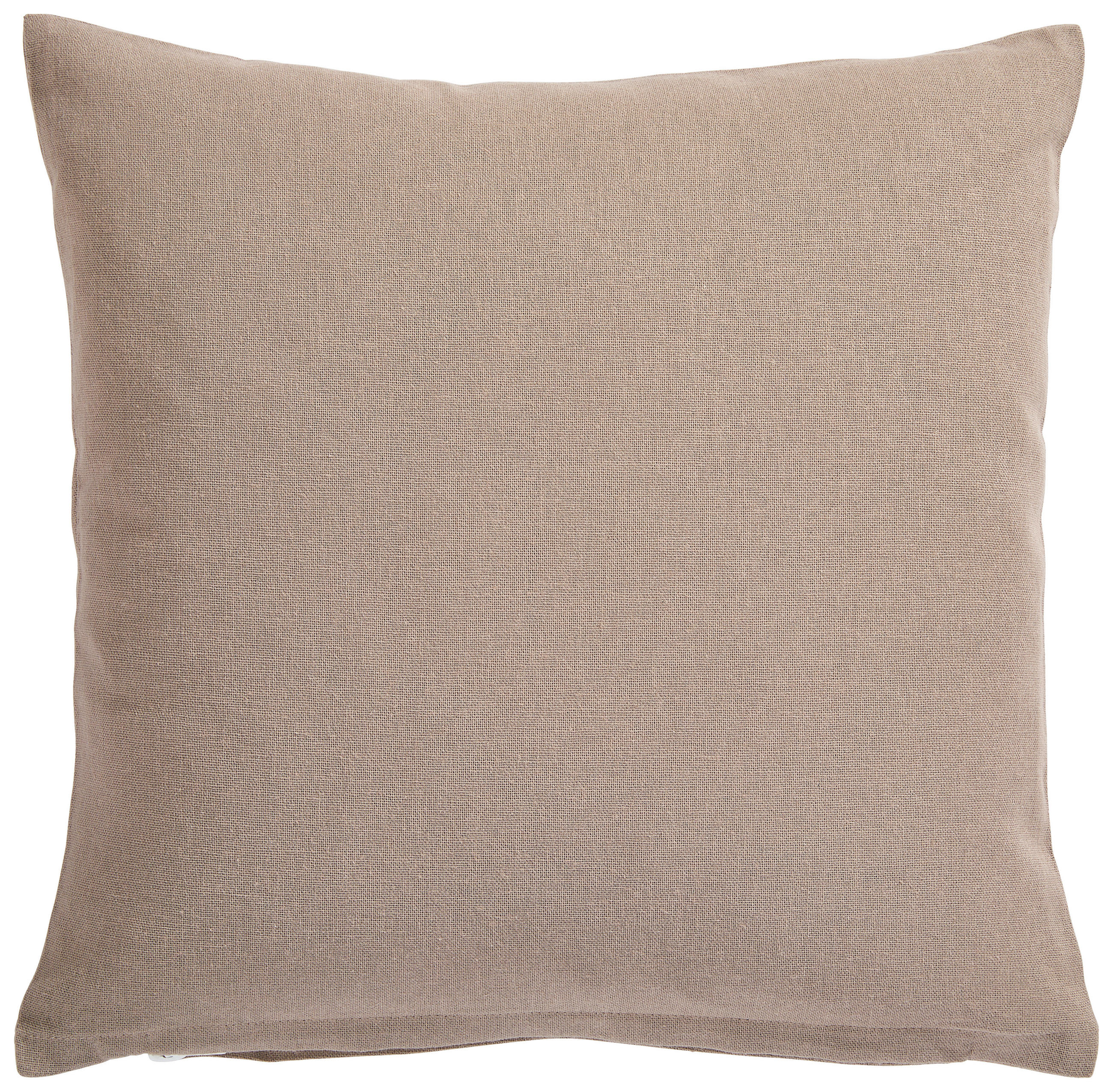 KISSENHÜLLE 35/35 cm  - Taupe, Textil (35/35cm) - Esposa