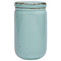 KUTIJA ZA HRANU  1,0 l    - tirkizna, Lajfstajl, keramika (11,5/18,5cm) - Landscape