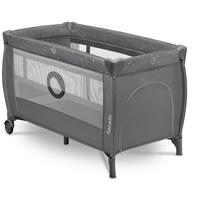 REISEBETT NONE  125/65/76 cm  - Grau, Basics, Kunststoff (125/65/76cm) - Lionelo