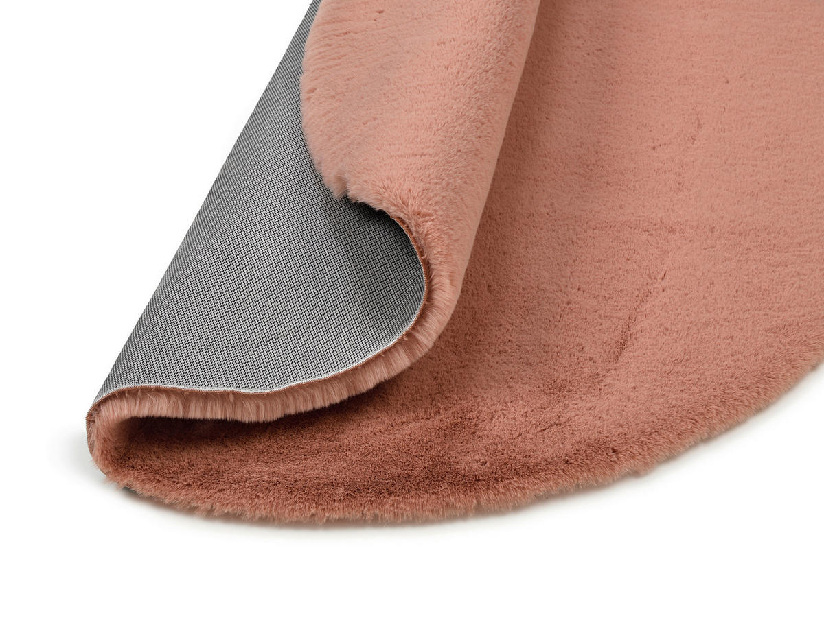 HOCHFLORTEPPICH 160 cm Silky Haven Rosa  - Rosa, Basics, Textil (160cm) - Novel