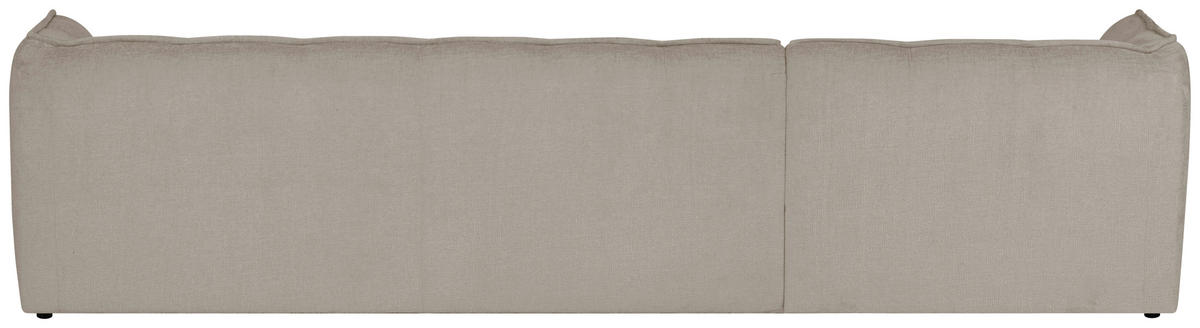 ECKSOFA LIVOLI in Chenille Creme  218/290 cm  - Creme, Design, Textil (218/290cm) - MID.YOU