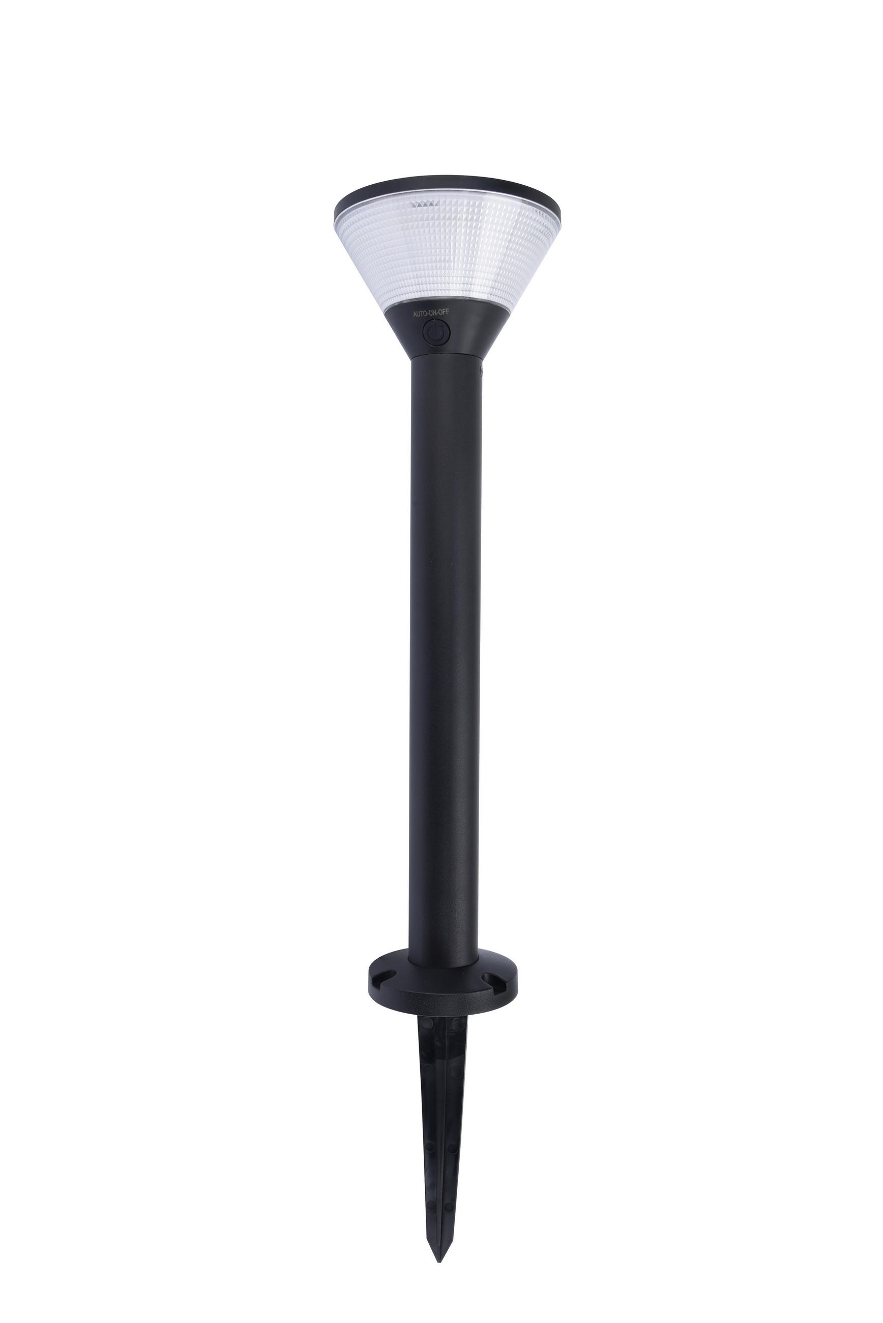 SOLARLEUCHTE Karlo 13/45 cm   - Schwarz/Weiß, Basics, Kunststoff/Metall (13/45cm)