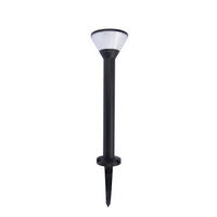 SOLARLEUCHTE Karlo 13/45 cm   - Schwarz/Weiß, Basics, Kunststoff/Metall (13/45cm)