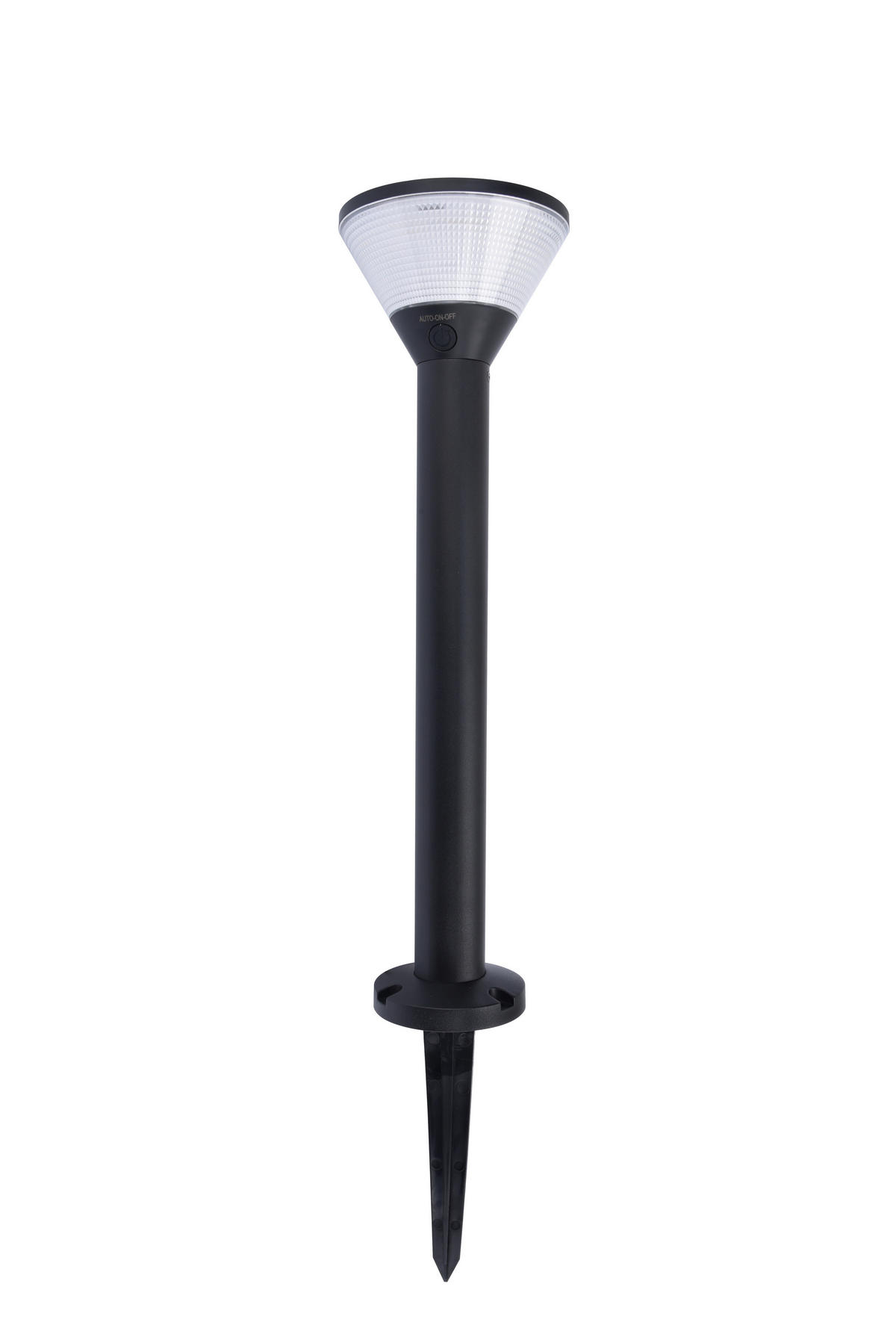 SOLARLEUCHTE Karlo 13/45 cm   - Schwarz/Weiß, Basics, Kunststoff/Metall (13/45cm)