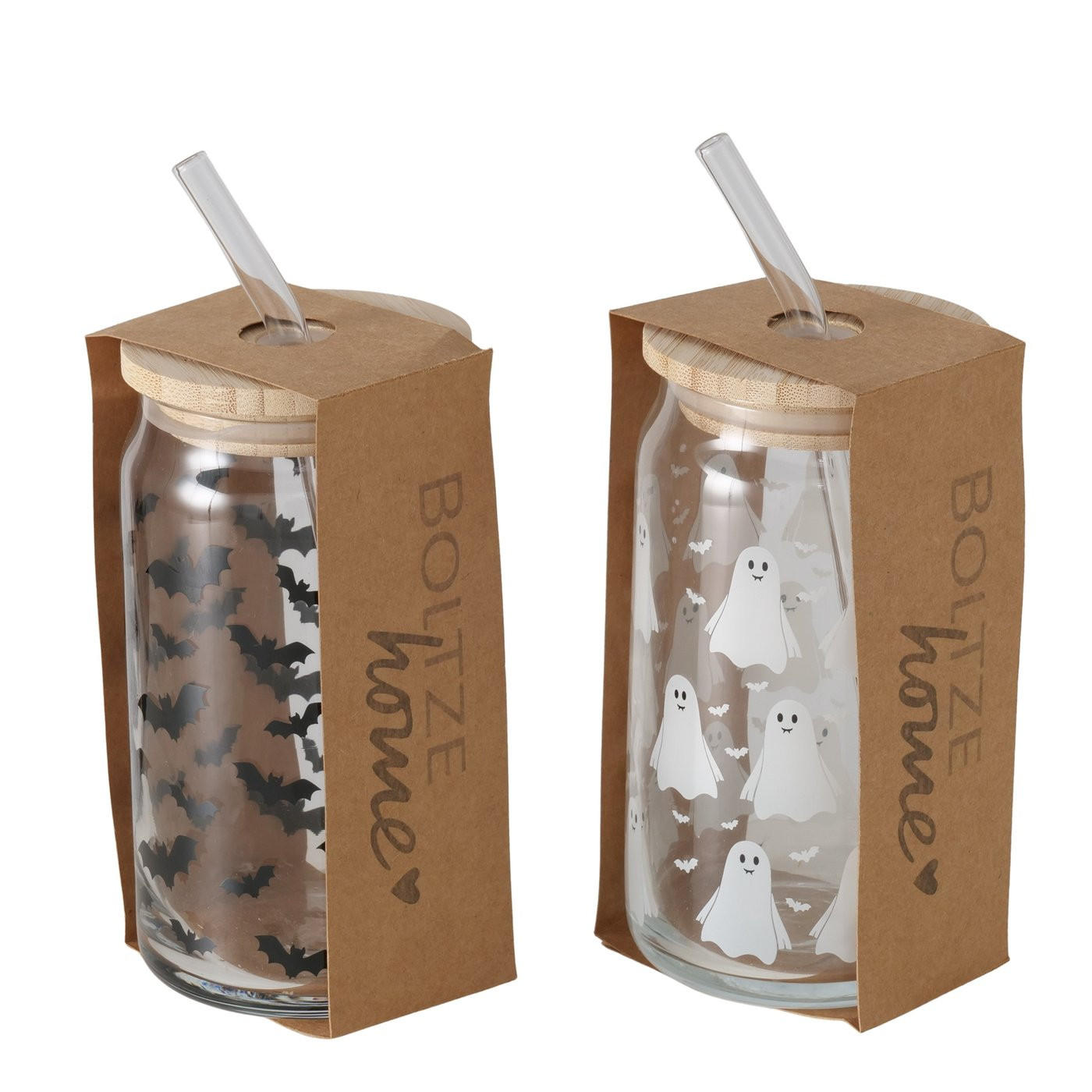 HRNČEK  - čierna/biela, Basics, drevo/plast (7,5/18,5cm)