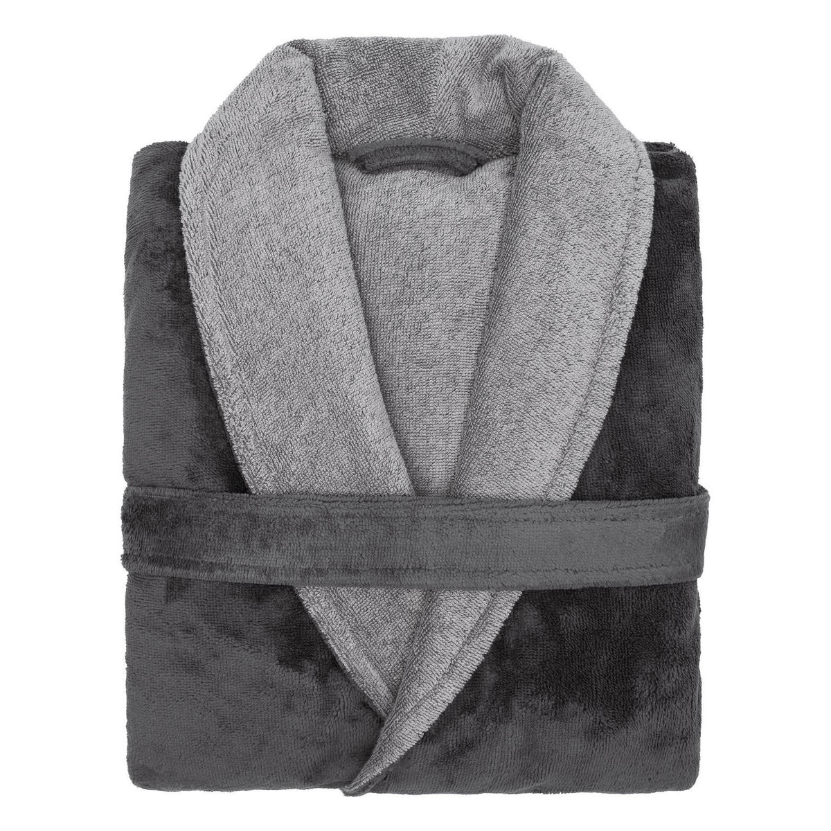 BADEMANTEL LOOKS by Wolfgang JOOP M Damen  - Dunkelgrau, Basics, Textil (Mnull) - LOOKS by W.Joop