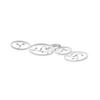 DECKENLEUCHTE    95,5/40/6,5 cm  - Weiß, Design, Metall (95,5/40/6,5cm) - Trio Leuchten