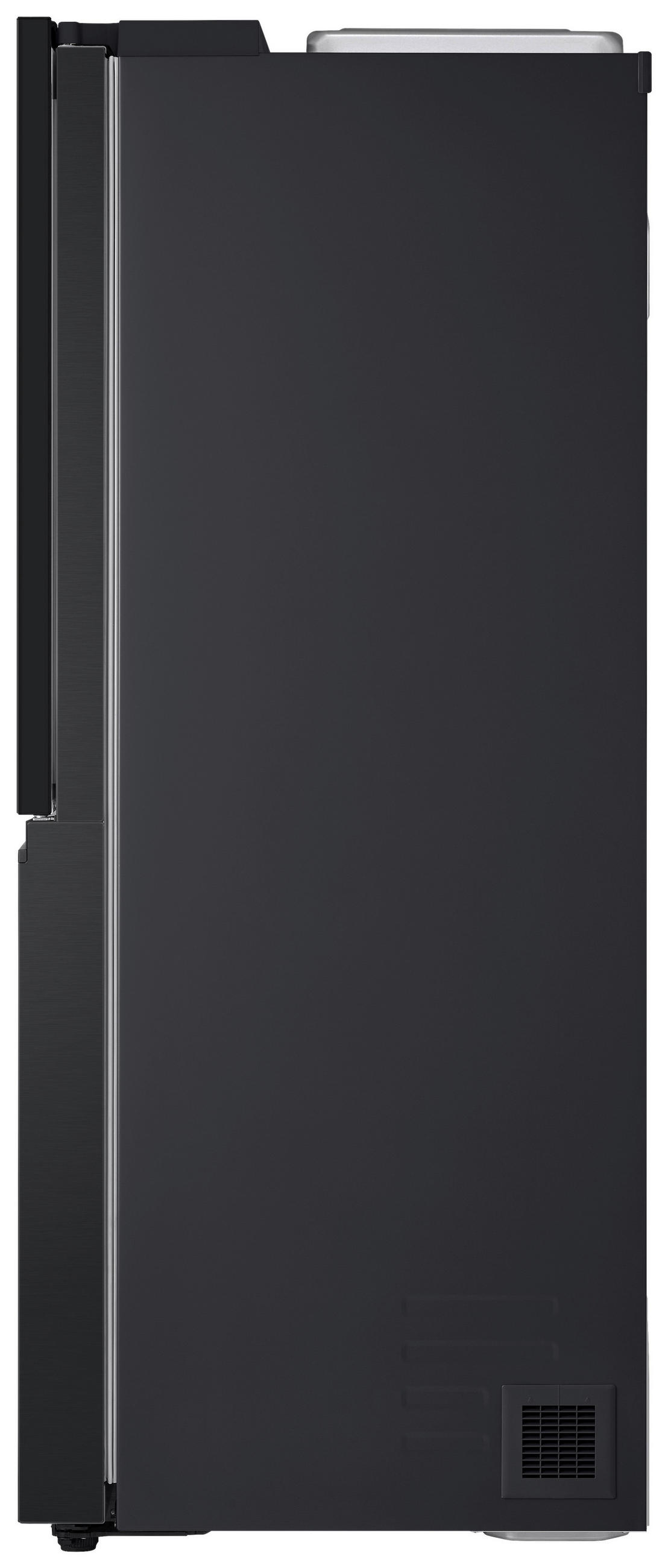 SIDE-BY-SIDE 91,3/179/73,5 cm GSXE90EVDD  - Schwarz, Basics, Glas/Kunststoff (91,3/179/73,5cm) - LG