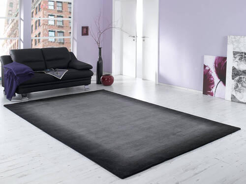 WOLLTEPPICH 200/300 cm  - Grau, Basics, Textil (200/300cm) - Cazaris