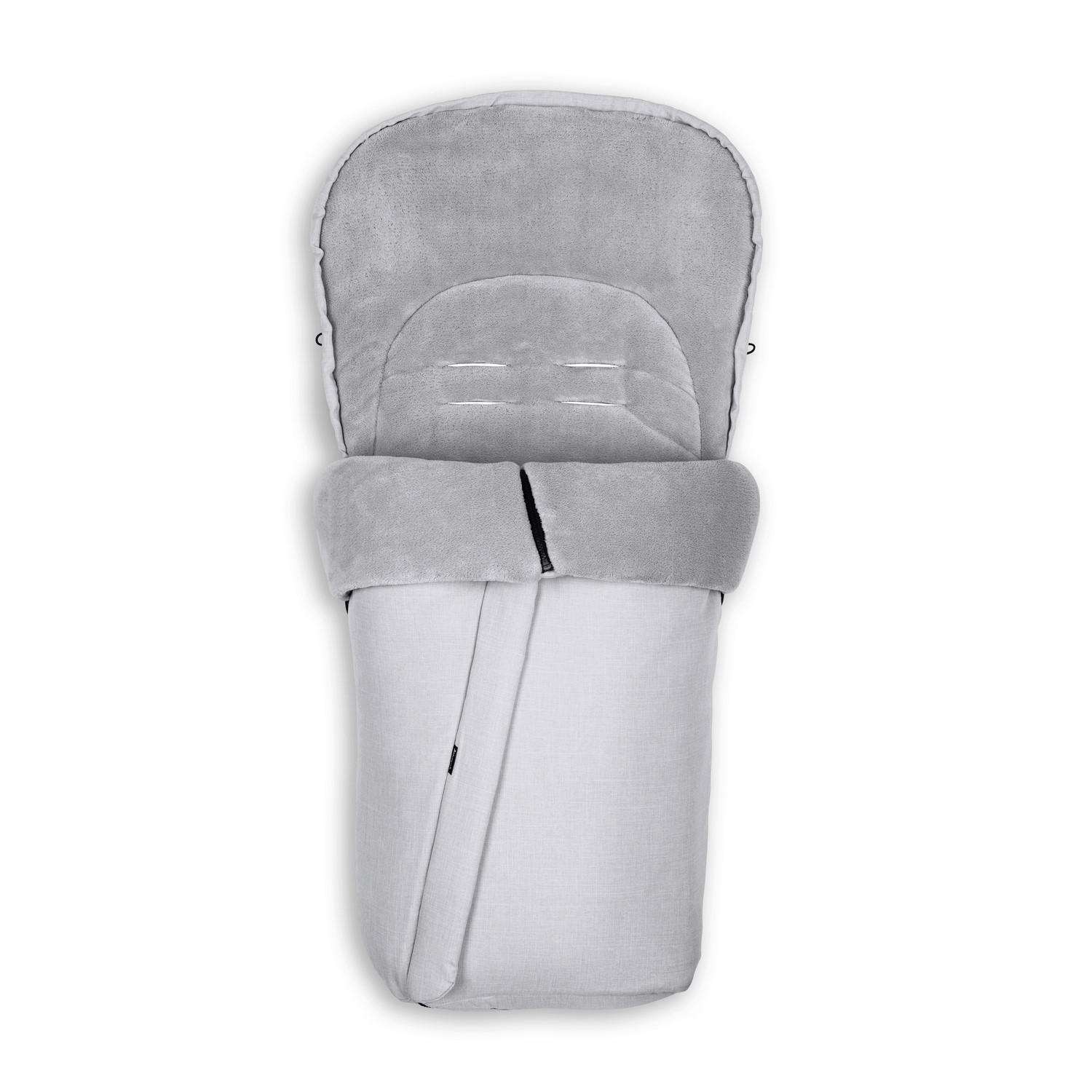 FUßSACK Pushchair Footmuff  - Grau, Basics, Textil (105/10/57cm) - Hauck