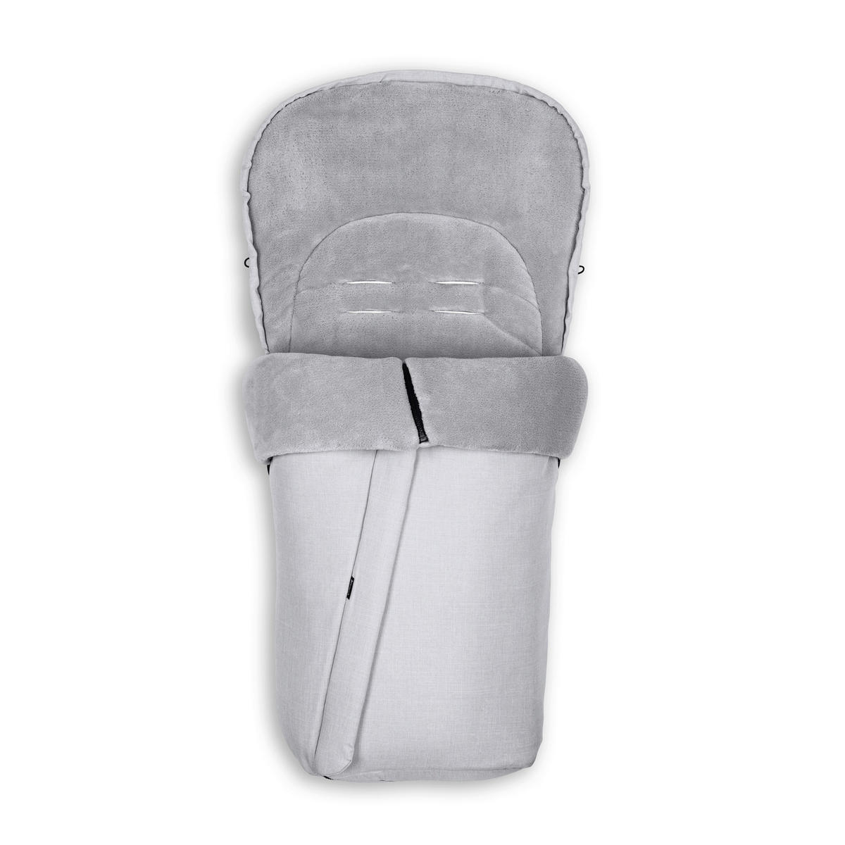FUßSACK Pushchair Footmuff  - Grau, Basics, Textil (105/10/57cm) - Hauck