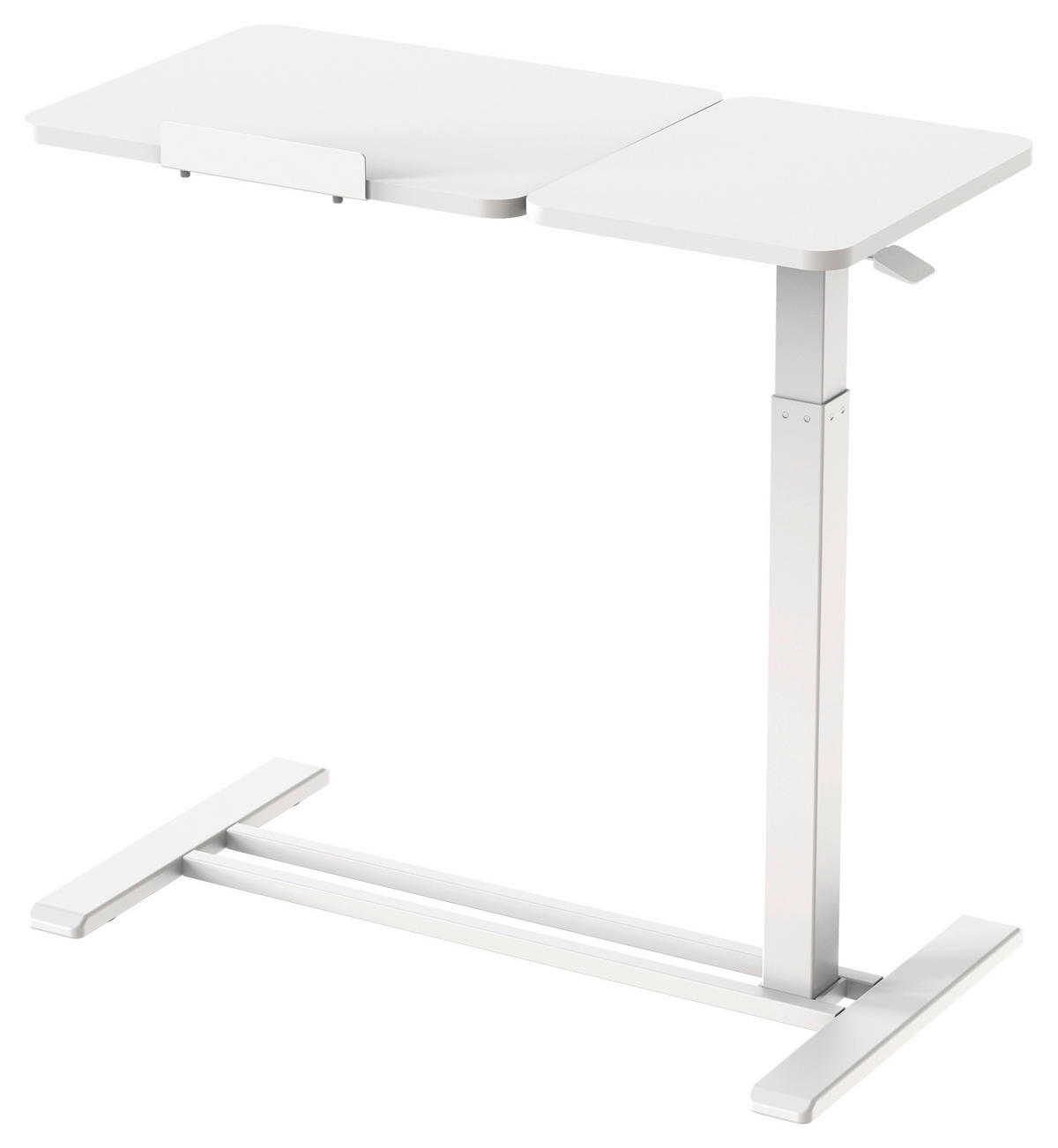 LAPTOPTISCH  Weiss höhenverstellbar  - Weiss, Modern, Holzwerkstoff/Kunststoff (78/65,5/105/38cm) - MID.YOU