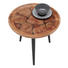 BEISTELLTISCH in Holz 54/54/54 cm - Schwarz/Akaziefarben, Trend, Holz (54/54/54cm) - Ambia Home BEISTELLTISCH in Holz 54/54/54 cm - Schwarz/Akaziefarben, Trend, Holz (54/54/54cm) - Ambia Home