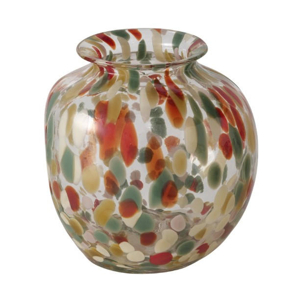 VASE  - Multicolor, Basics, Glas (22/22cm) - Boltze Home