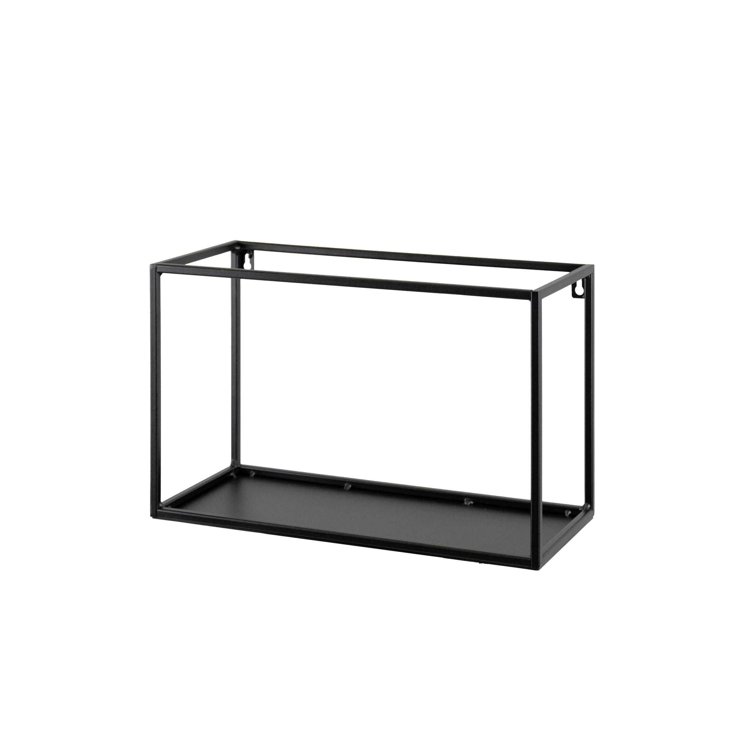 XXXLutz Wandregal Schwarz 19x47x25 cm