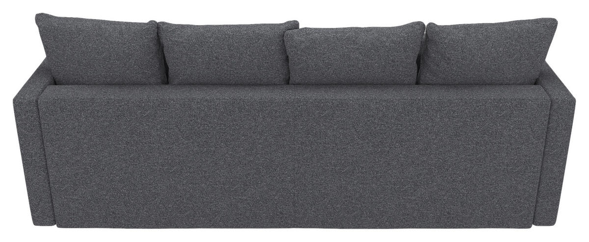 SCHLAFSOFA in Webstoff Dunkelgrau  - Dunkelgrau, Design, Textil (223/96/95cm) - MID.YOU