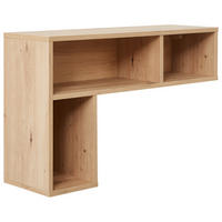 WANDREGAL  80/50/25 cm  - Eiche Artisan, Design, Holzwerkstoff (80/50/25cm) - Ti'me