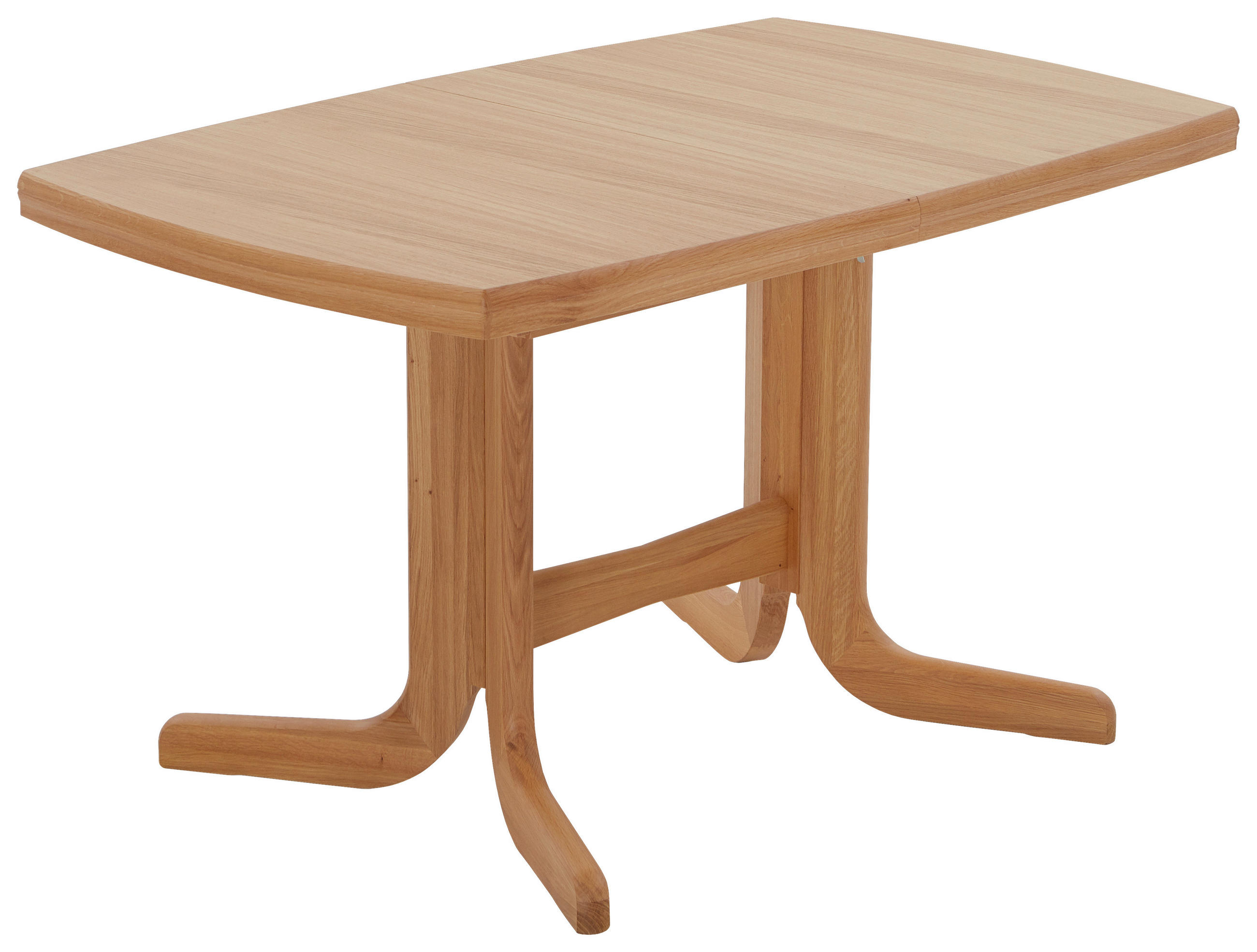 ESSTISCH Eichefarben bootsförmig  ausziehbar, in verschiedenen Größen erhältlich, in verschiedenen Holzarten erhältlich  - Eichefarben, KONVENTIONELL, Holz (135-215/85/76cm) - Valdera