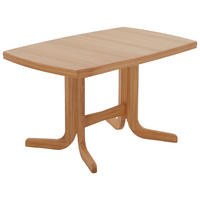 ESSTISCH Eichefarben bootsförmig  ausziehbar, in verschiedenen Größen erhältlich, in verschiedenen Holzarten erhältlich  - Eichefarben, KONVENTIONELL, Holz (135-215/85/76cm) - Valdera