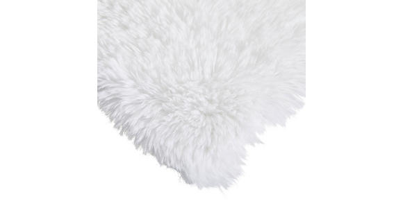 HOCHFLORTEPPICH 70/130 cm Weiß  - Weiß, Basics, Textil (70/130cm) - Boxxx