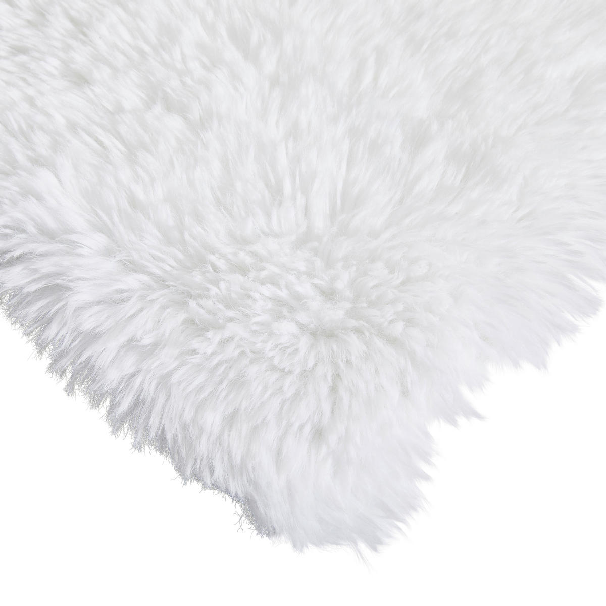 HOCHFLORTEPPICH 70/130 cm Weiß  - Weiß, Basics, Textil (70/130cm) - Boxxx