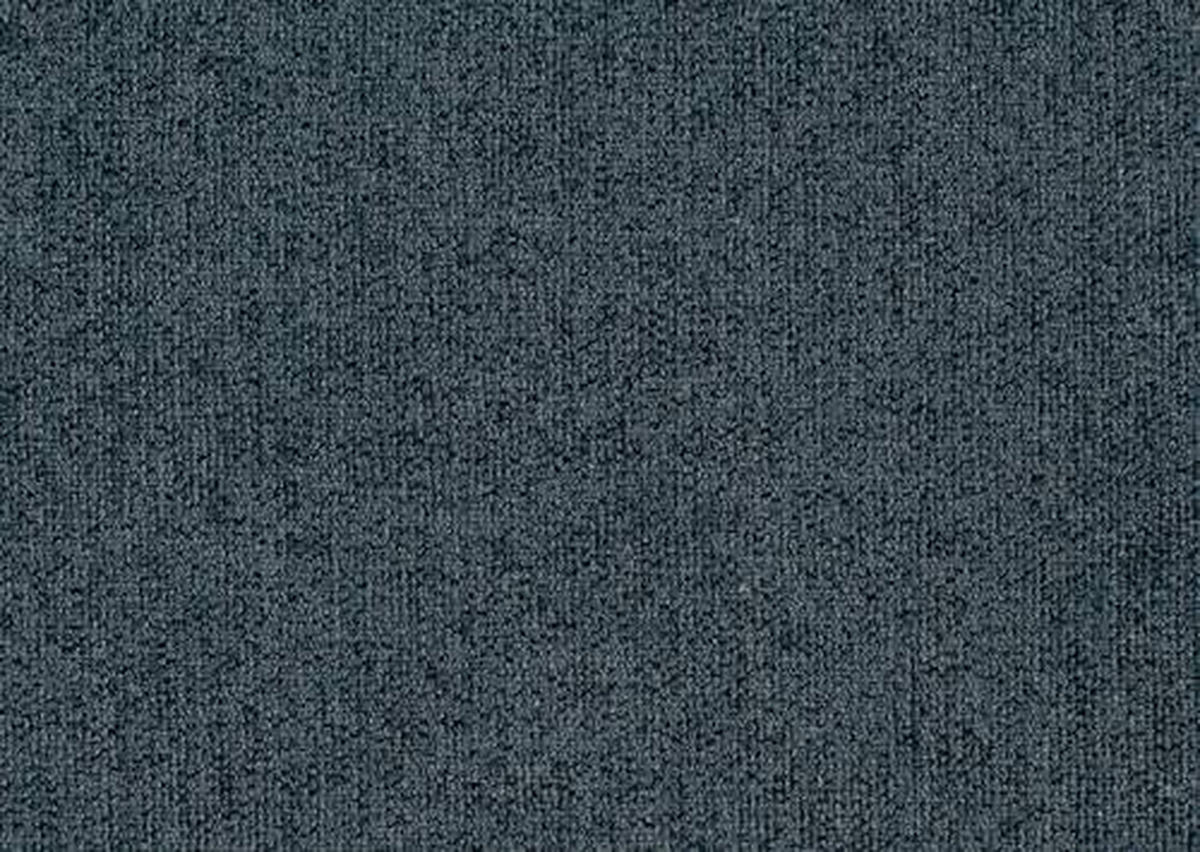 HOCKER in Textil Dunkelgrau  - Dunkelgrau/Silberfarben, Design, Kunststoff/Textil (142/46/100cm) - Carryhome