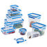 Frischhaltedosen-Set - Blau/Klar, KONVENTIONELL, Kunststoff - Emsa Frischhaltedosen-Set - Blau/Klar, KONVENTIONELL, Kunststoff - Emsa