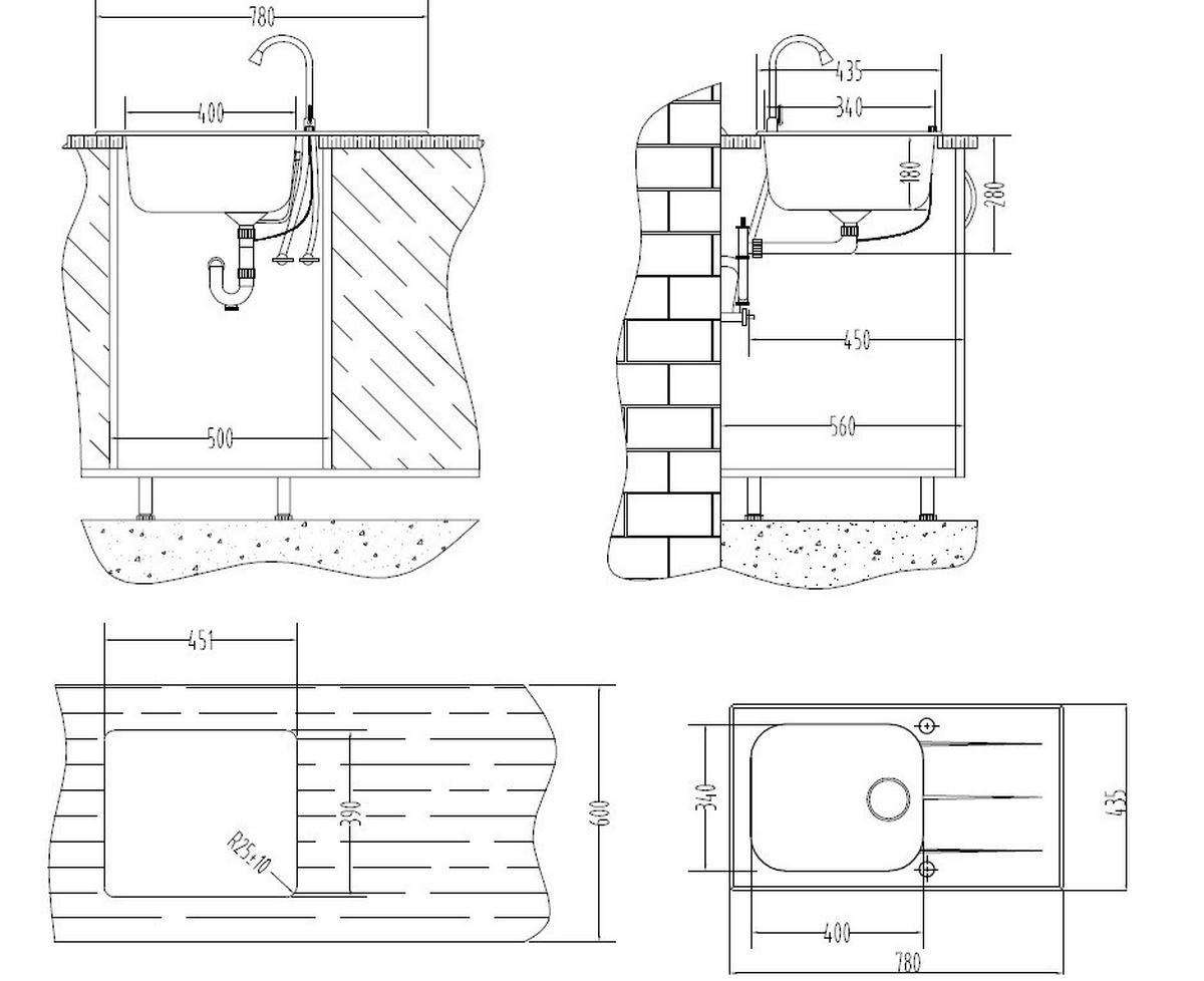 SUDOPERA   78/43,5/19 cm         - crna, Osnovno, staklo (78/43,5/19cm)