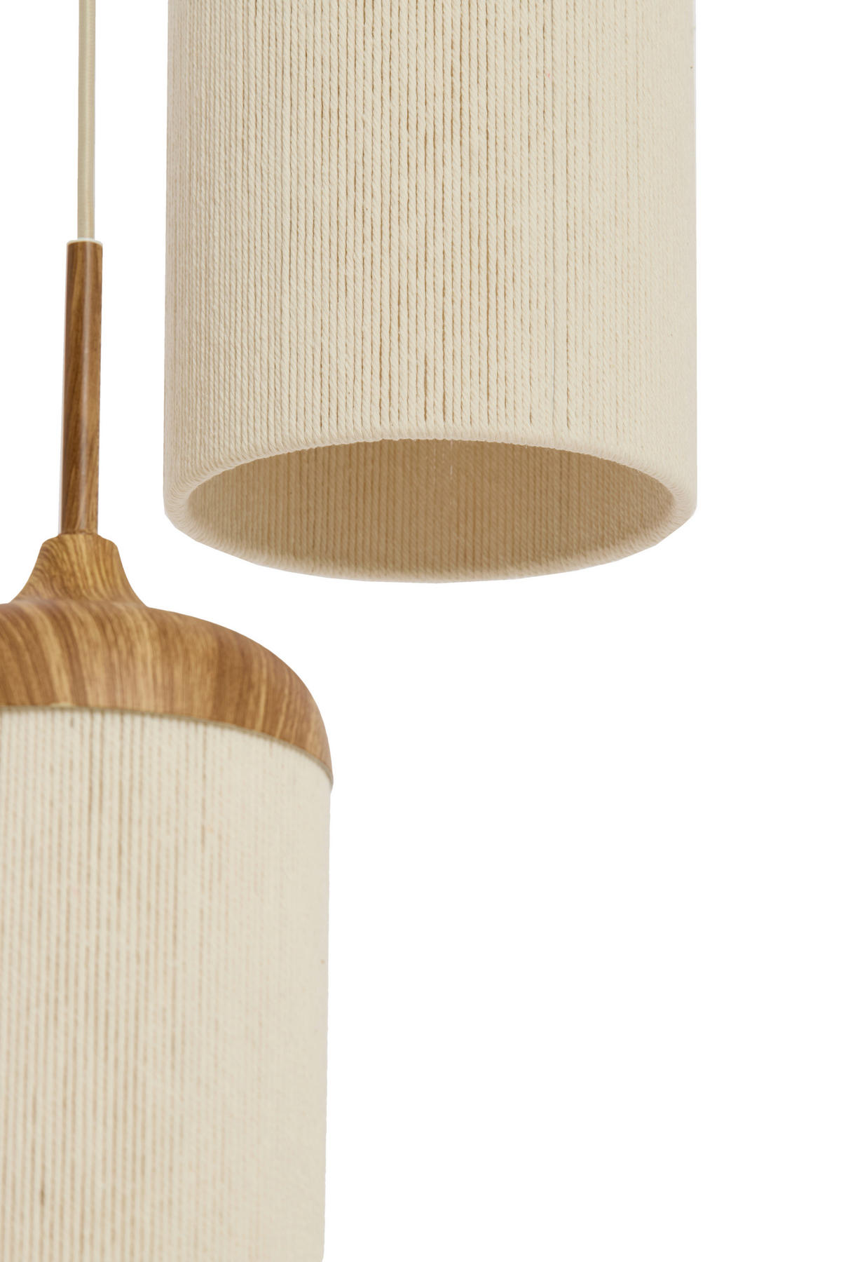 HÄNGELEUCHTE Dania 35/32/35 cm   - Creme, Design, Kunststoff/Textil (35/32/35cm) - Light & Living