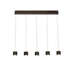LED-HÄNGELEUCHTE 90/10/170 cm  - Schwarz, Design, Kunststoff/Metall (90/10/170cm) - Novel