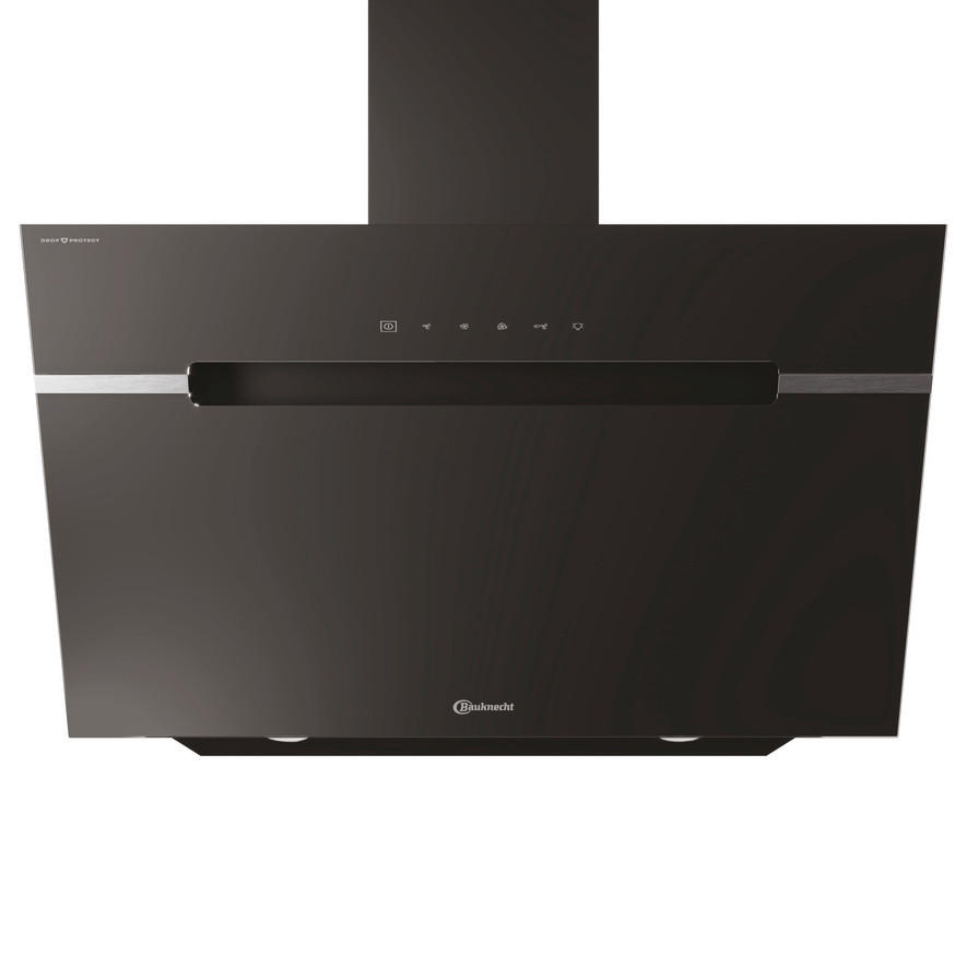 DUNSTABZUGSHAUBE BHVS 91F LT DP K  - Silberfarben/Schwarz, Basics, Glas/Metall (79,8/146,5/32,1cm) - Bauknecht